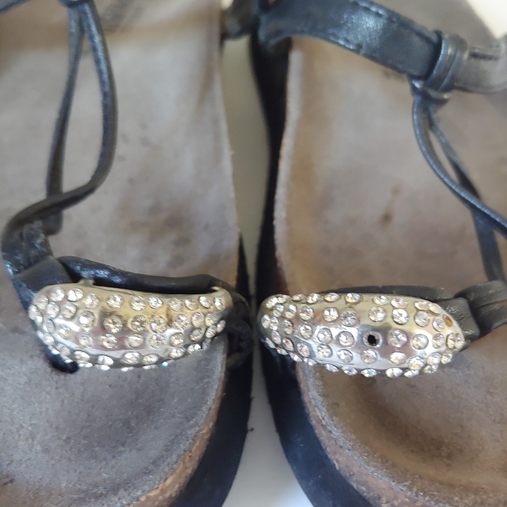 Mephisto Hatty Sandal Leather Size 7.5 - Picture 13 of 15